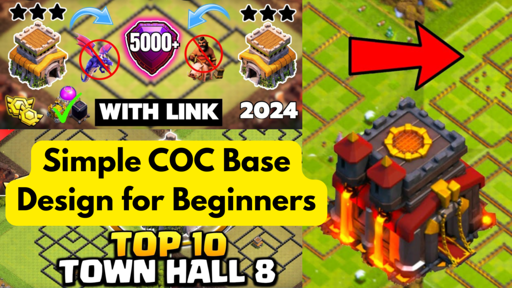 Simple COC Base Design for Beginners