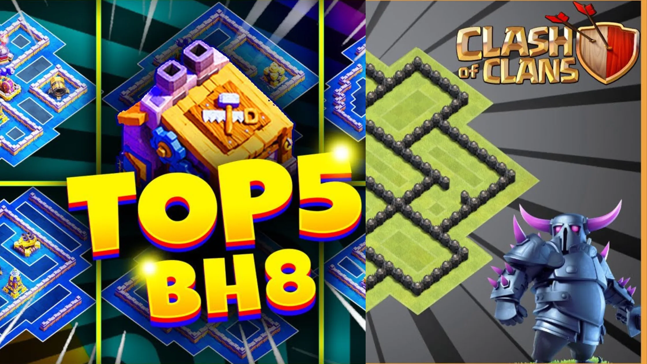 Best COC Base Designs for Defense Town Hall 8
