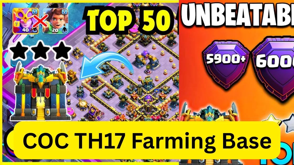 COC TH17 Farming Base