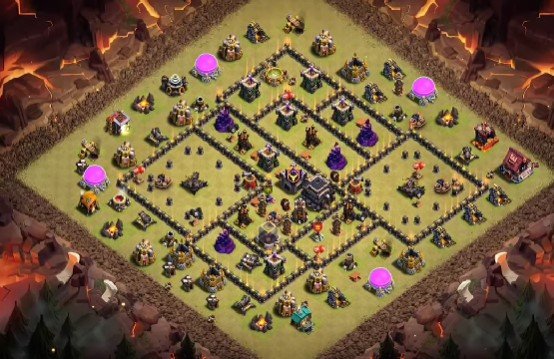 TH9 CWL Anti LavaLoon Base