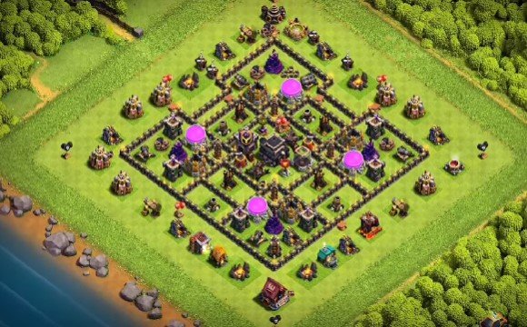 TH9 CWL Anti LavaLoon Base