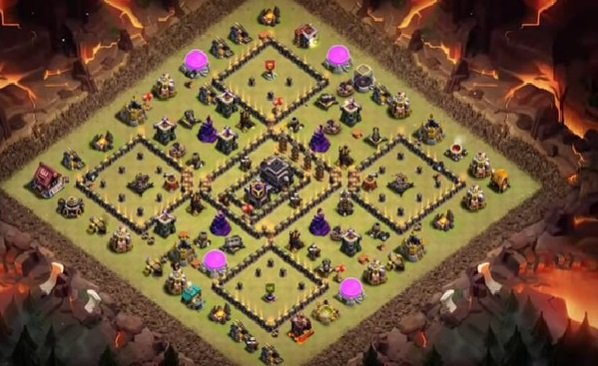TH9 CWL Anti LavaLoon Base