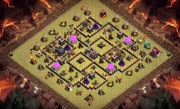 TH9 CWL Anti LavaLoon Base