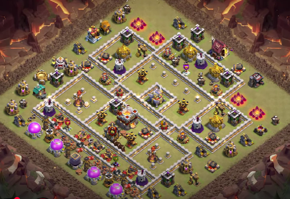 TH11 War Base Anti 3 Star