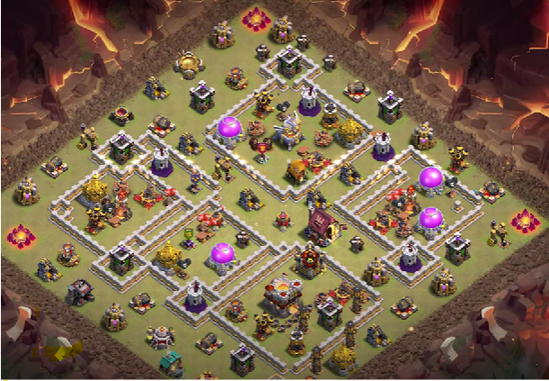 TH11 War Base Anti 3 Star