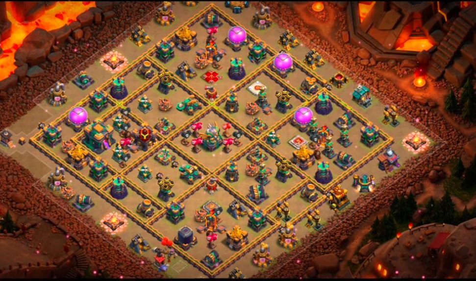 Townhall 14 COC base