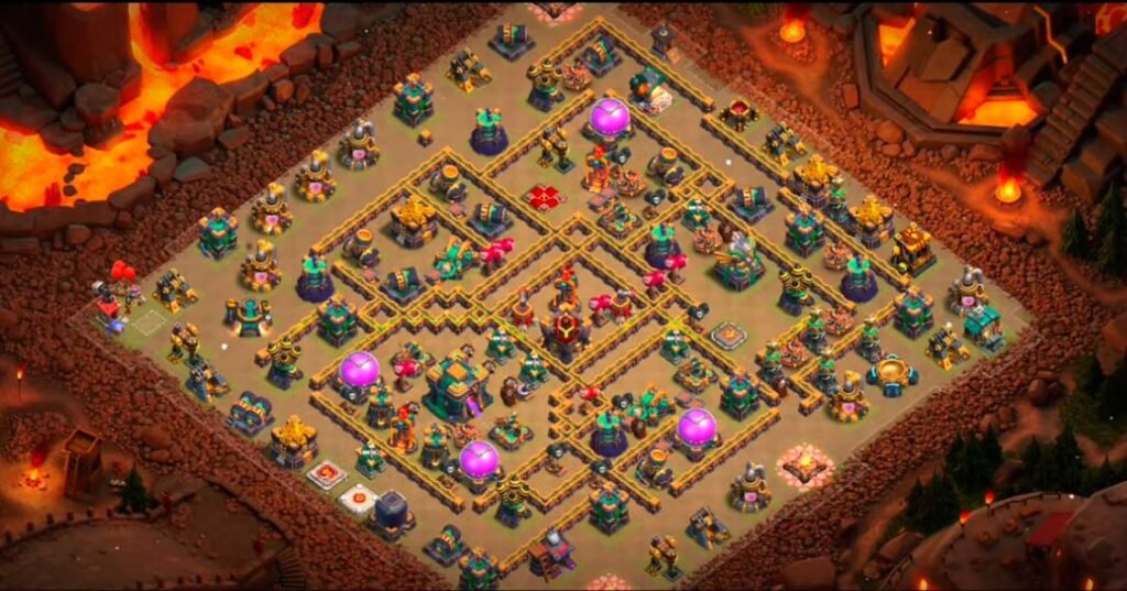 Townhall 14 COC base