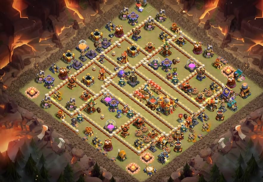 Town Hall 16 5 Legend Base